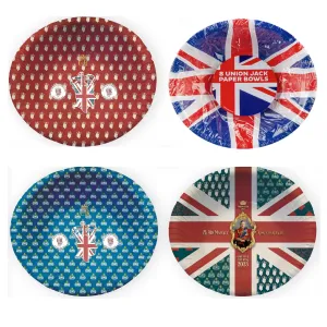 Royal Vintage Party Bowls 8 Pack