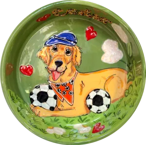 Soccer Retriever | Dog Bowl