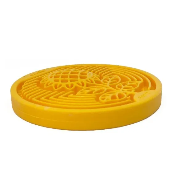 SodaPup Ultra-Durable Enrichment Snacking Coin For Dogs (Round / Yellow Earth)