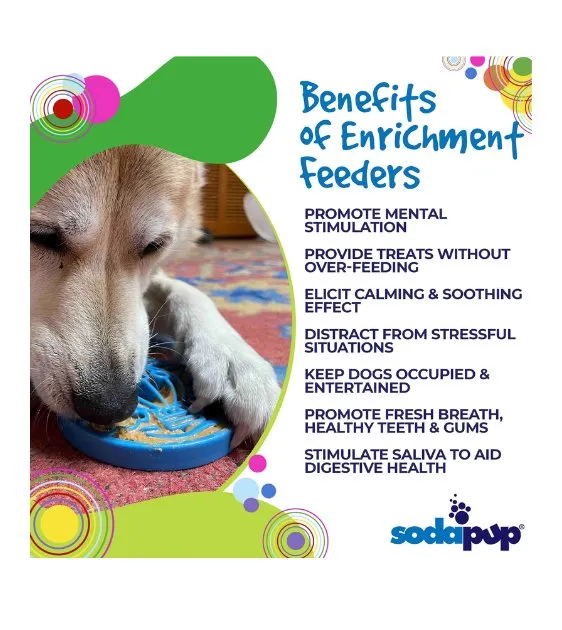 SodaPup Ultra-Durable Enrichment Snacking Coin For Dogs (Round / Yellow Earth)