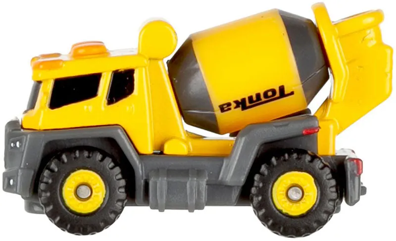 Tonka Micro Metals 4 Pack – Dump Truck Cement Mixer Bulldozer Garbage Truck