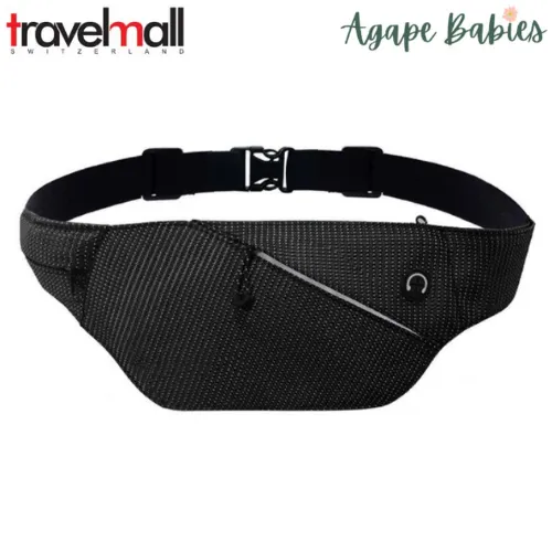 TravelMall Multi-functional Smart Waist Travel Bag, With RFID Blocking Compartment