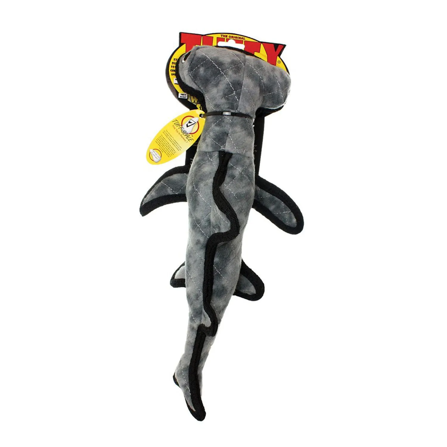 Tuffy Sea Creatures Harley Hammerhead Shark Dog Toy