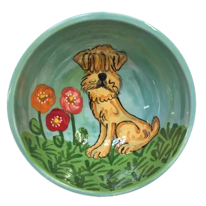 Wheaten Terrier Garden Love Bowl