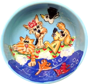 Whimsical Dog Bowl