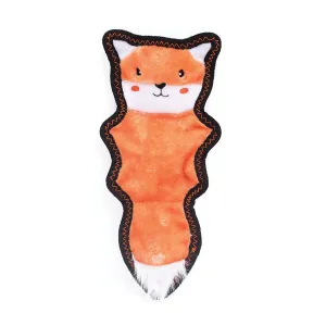 ZippyPaws Z-Stitch Skinny Peltz Fox Dog Toy